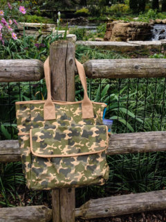 Everyday Cotton Canvas Tote Bags - Camouflage Print