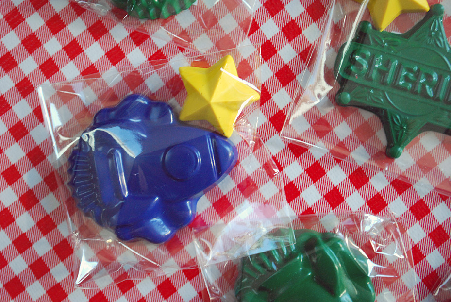 Favor Idea for Toy Story or Cowboy Birthday Party