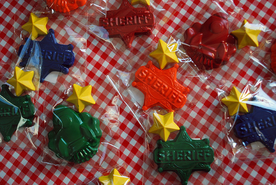 Favor Idea for Toy Story or Cowboy Birthday Party