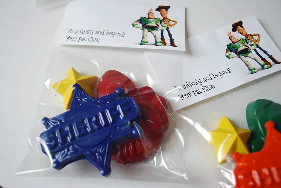 Favor Idea for Toy Story or Cowboy Birthday Party