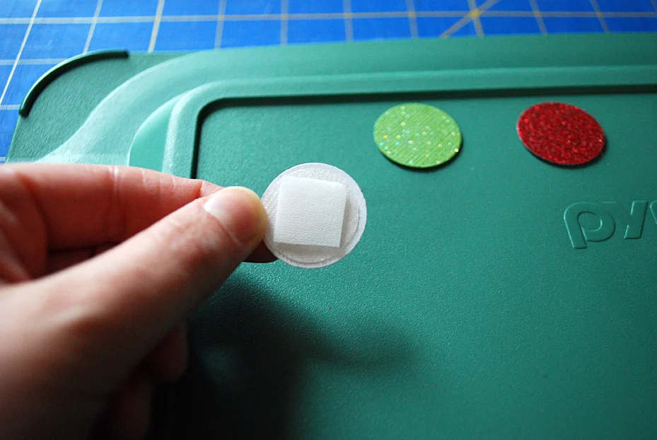 Stockings decoration on food storage container lids for pot lucks and cookie exchanges