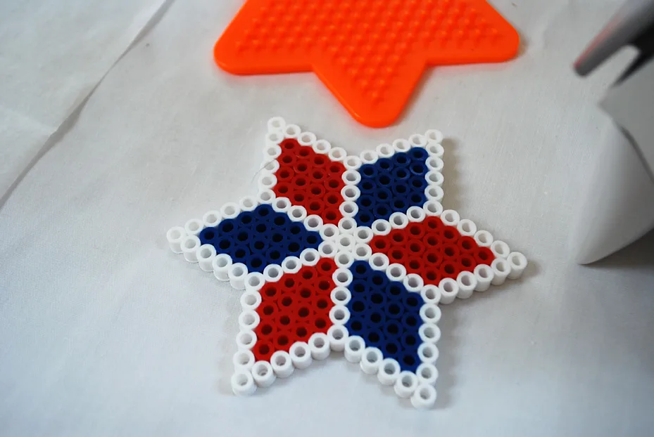 Fourth of July Kids Crafts Perler beads