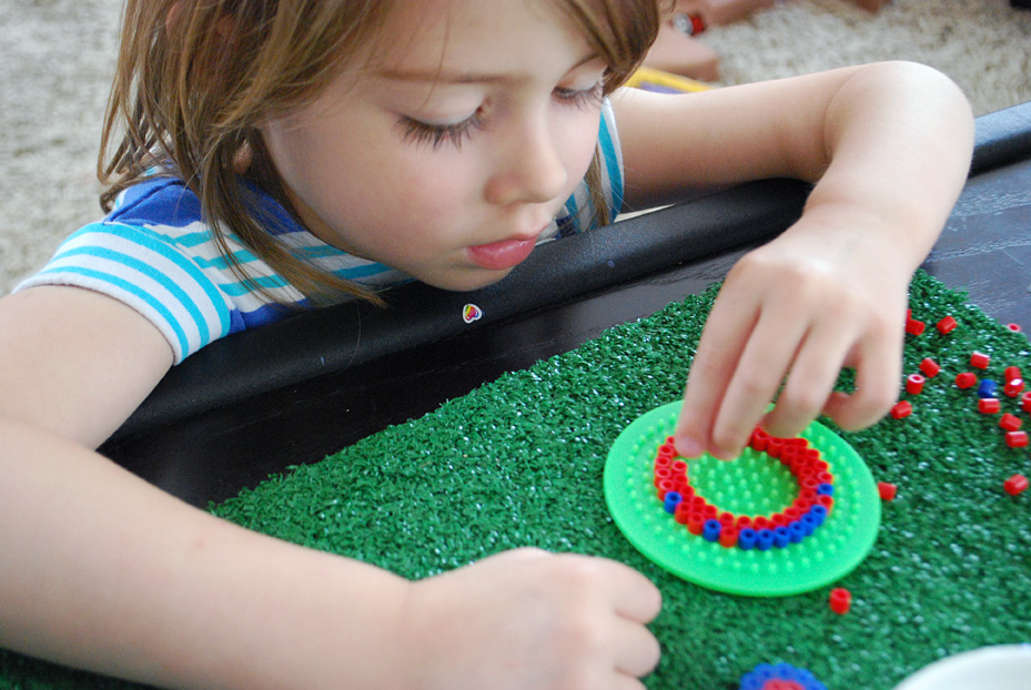 Fourth of July Kids Crafts Perler beads