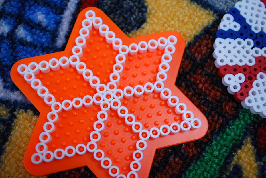 Fourth of July Kids Crafts Perler beads