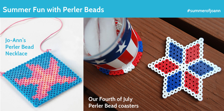 Fourth of July Kids Crafts Perler beads