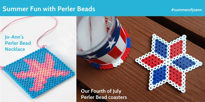 Fourth of July Kids Crafts Perler beads