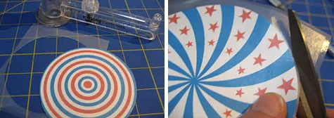 Merriment :: Fourth of July Coasters