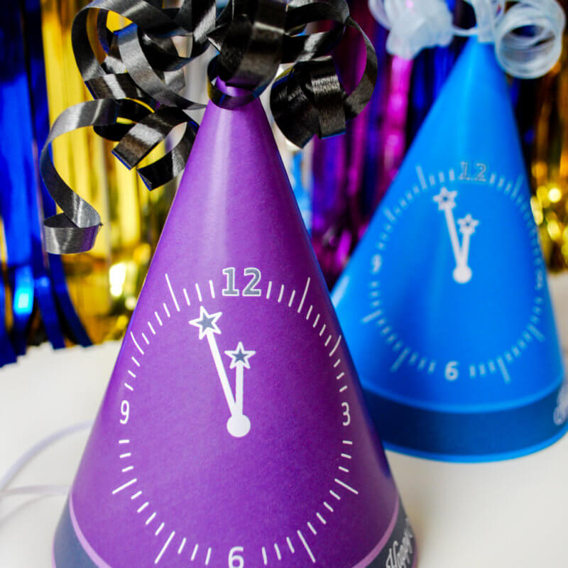 Free printable New Year's Eve hat
