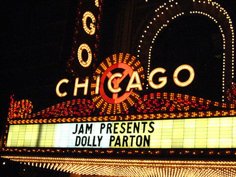 Dolly Parton at the Chicago Theater