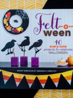 Felt-O-Ween Halloween craft book review and giveway