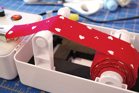 GIVEAWAY Freebie Handmade Bias Tape for Valentine's Day