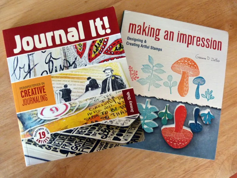 Making an Impression Artful Stamping and Journal It craft books