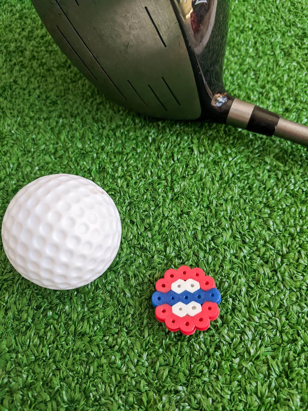 DIY golf gift markers kids gift idea for Dad