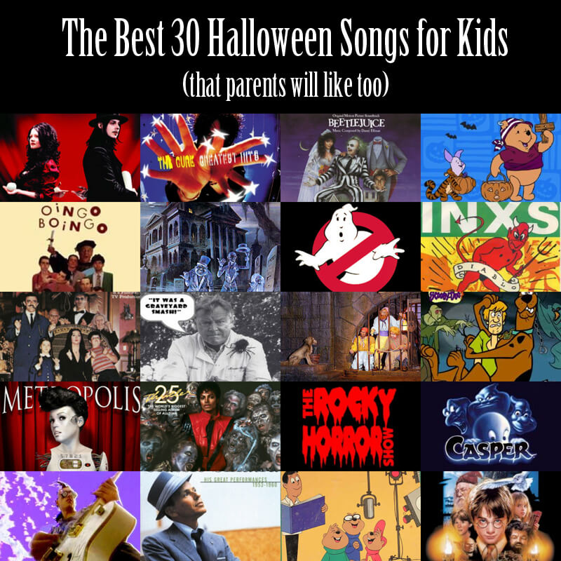 The Best 30+ Kid-Friendly Halloween Songs Playlist (that parents will like too)