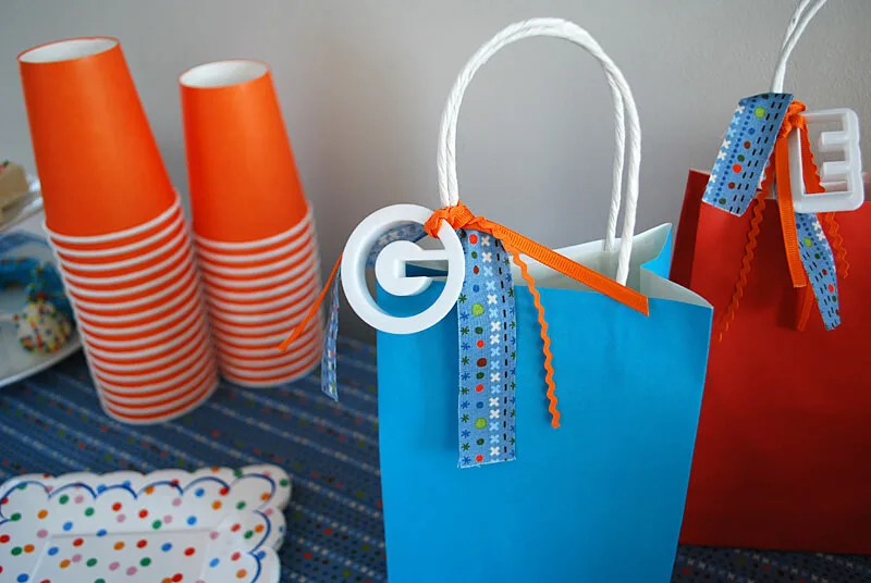 DIY goodie bags for birthday parties