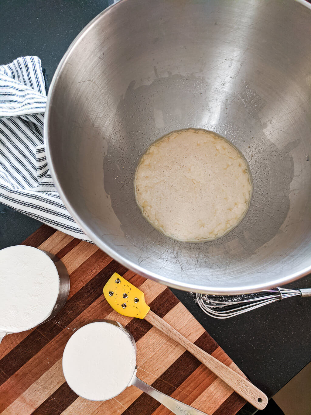 Blooming yeast for breadsticks