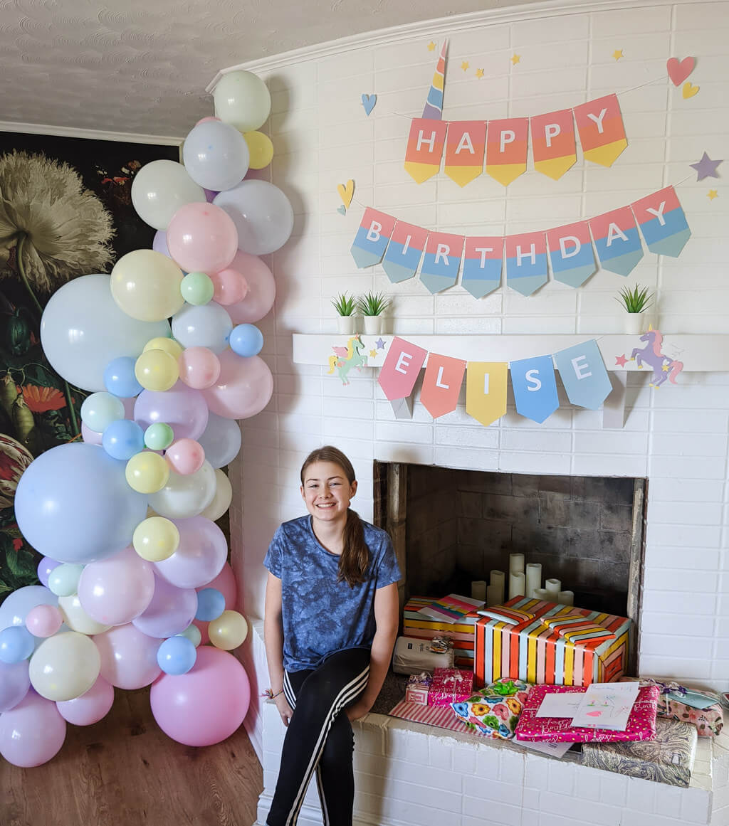 Elise's unicorn birthday party theme - photo copyright Merriment Design Co.