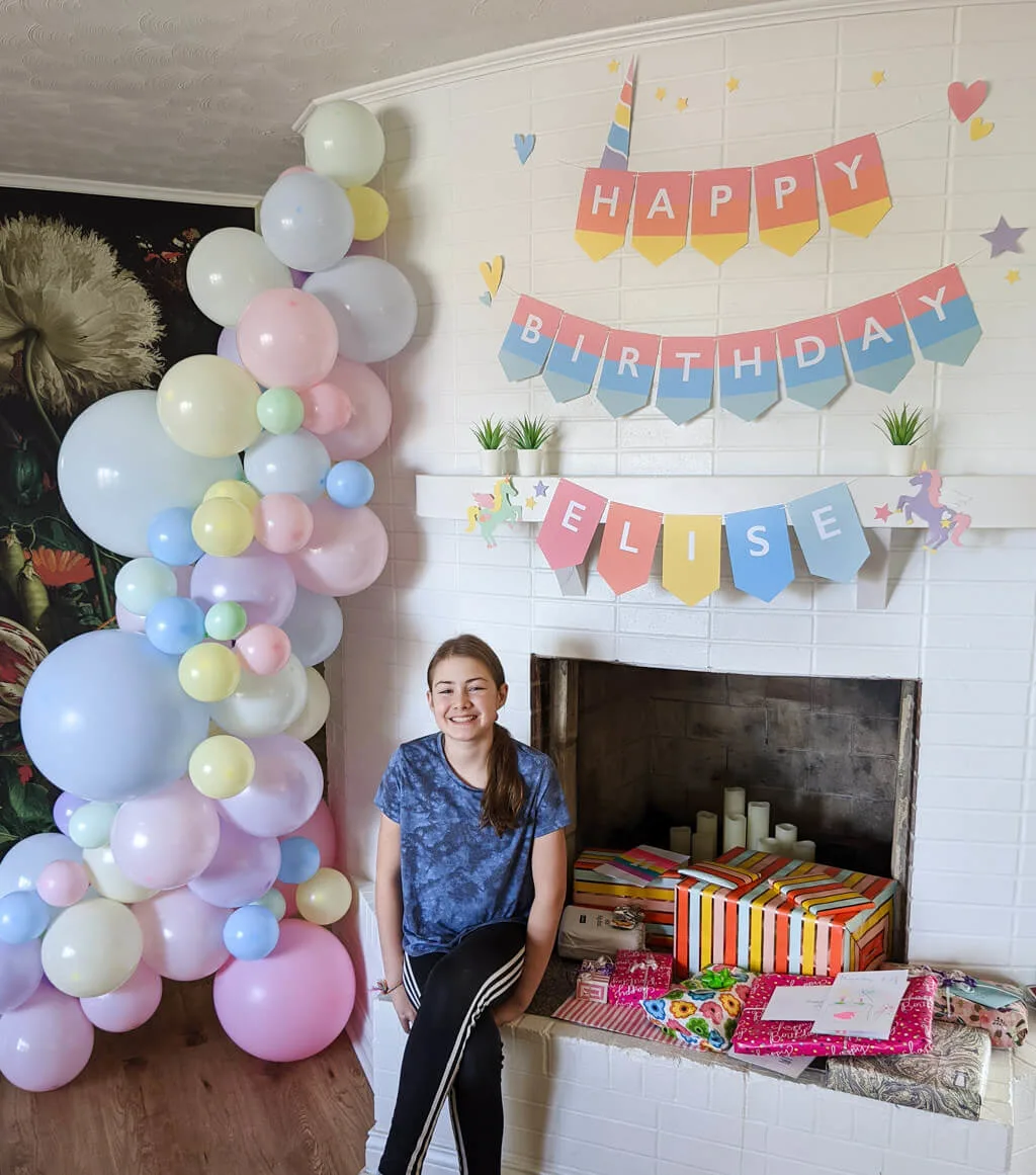 Elise's unicorn birthday party theme - photo copyright Merriment Design Co.
