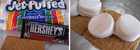 how to make s'mores inside the house