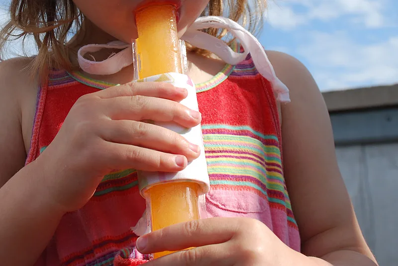 Insulated popsicle holder DIY tutorial