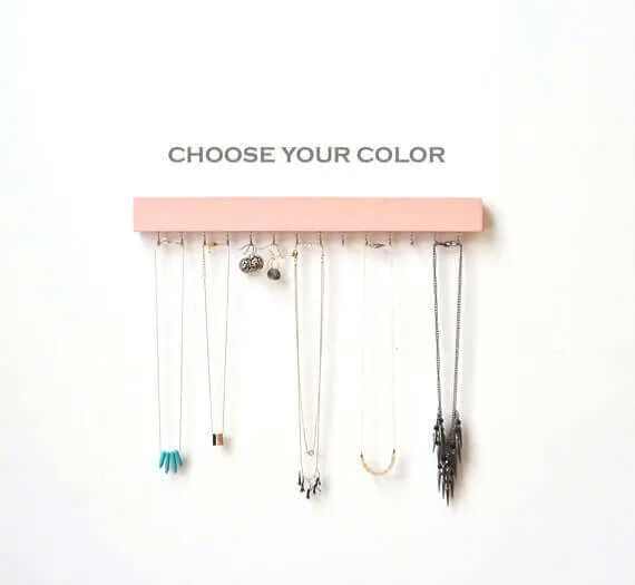 Etsy handmade jewelry hanger