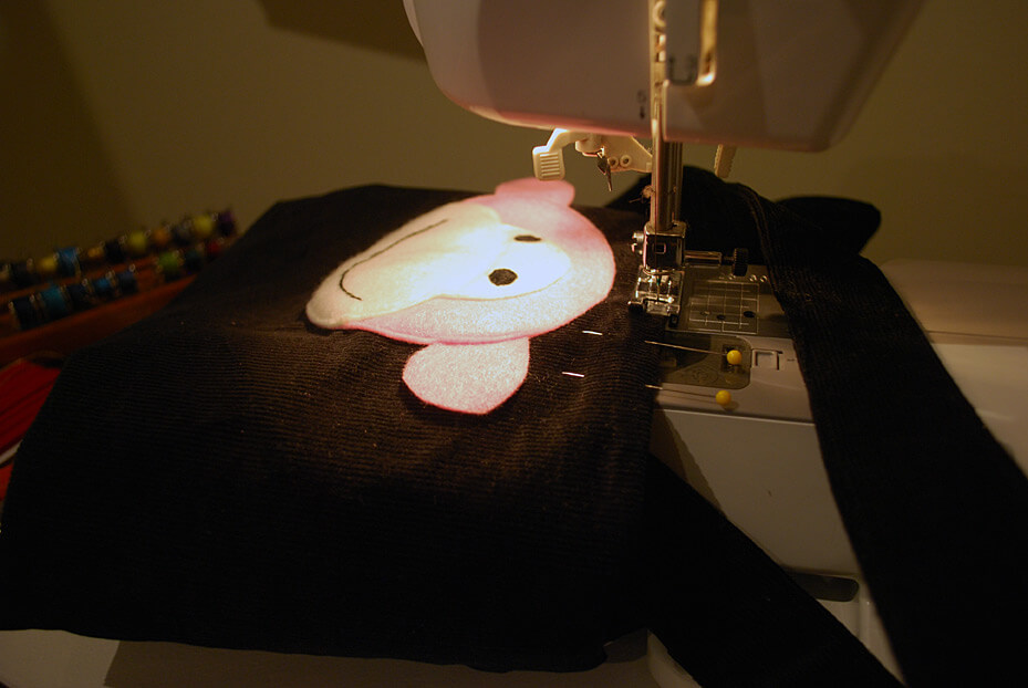 How to sew a flap onto a messenger bag