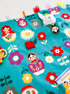 DIY travel baby blankets free sewing pattern