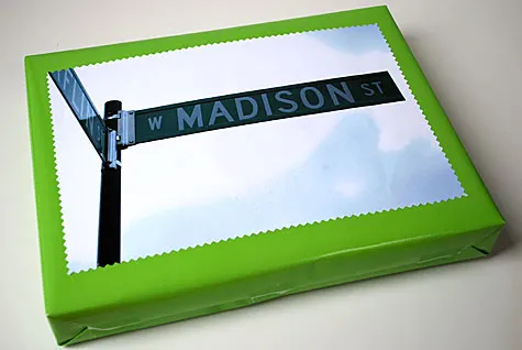 Madison wrapping paper