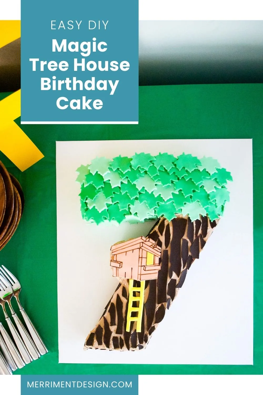 Magic Tree House birthday cake for a Magic Tree House party
