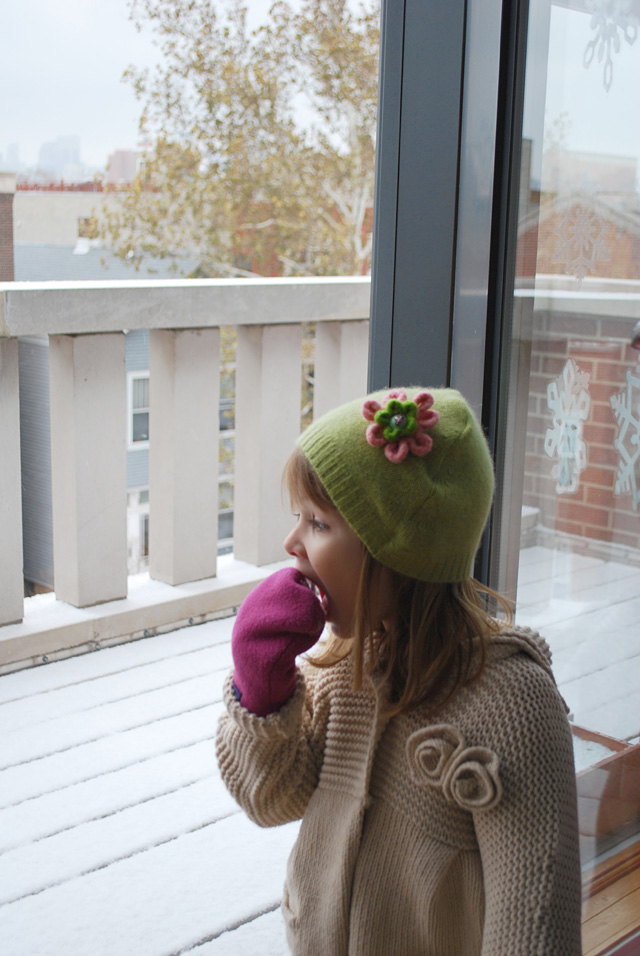 DIY Winter Hat from Recycled Sweaters