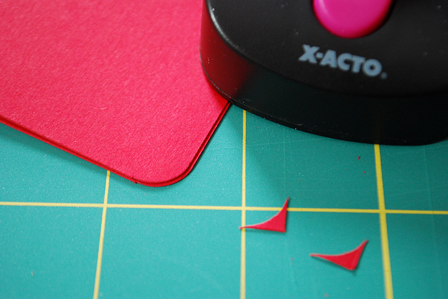 DIY Valentine Card Idea using recycled security envelopes