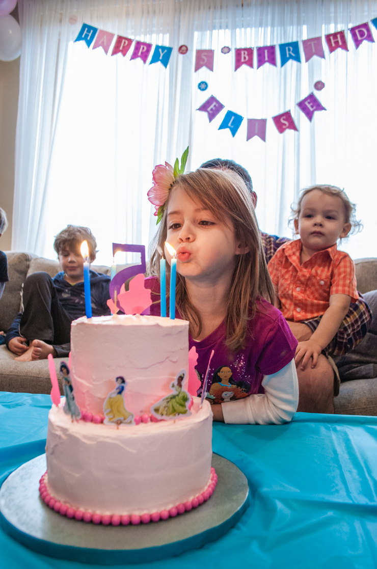 Easy DIY Disney Princess Birthday Cake