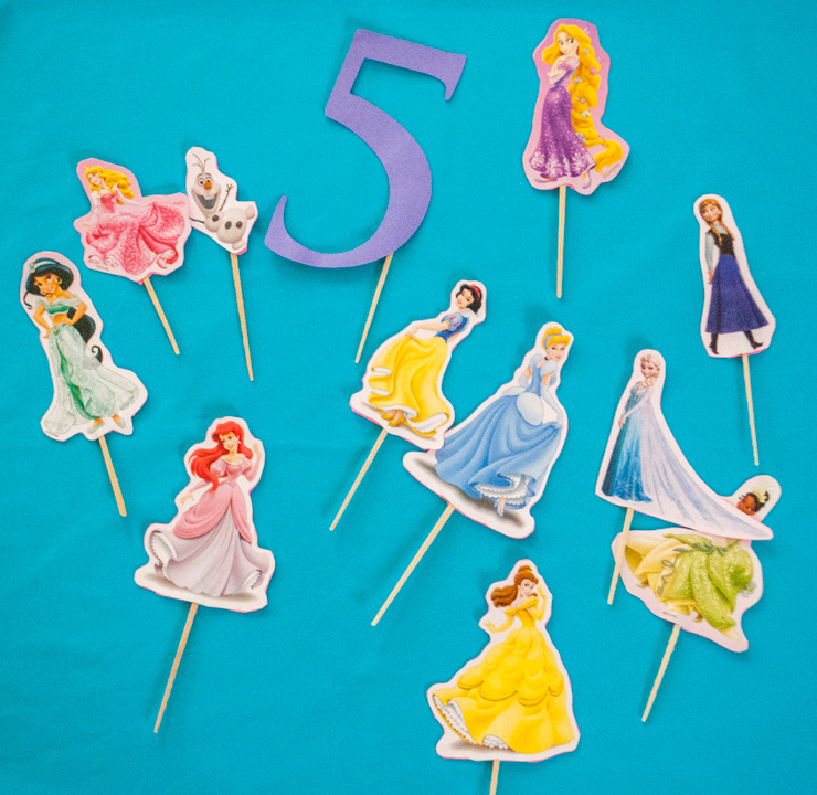 Easy DIY Disney Princess Birthday Cake