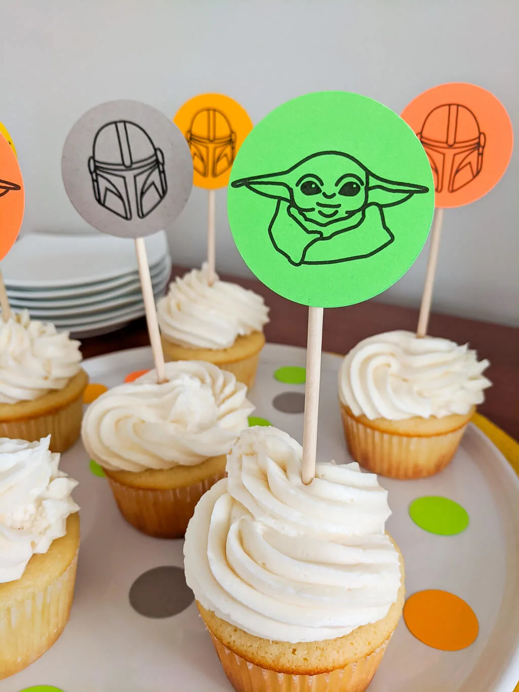 The Child - aka Baby Yoda - cupcake toppers