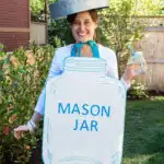Mason Jar Handmade Halloween Costume - Easy DIY Halloween Costume Idea for Adults