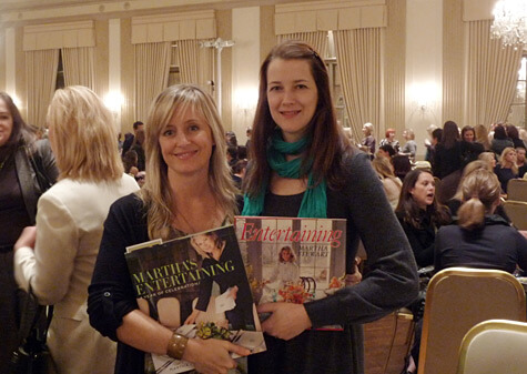 Martha Stewart Entertaining book signing