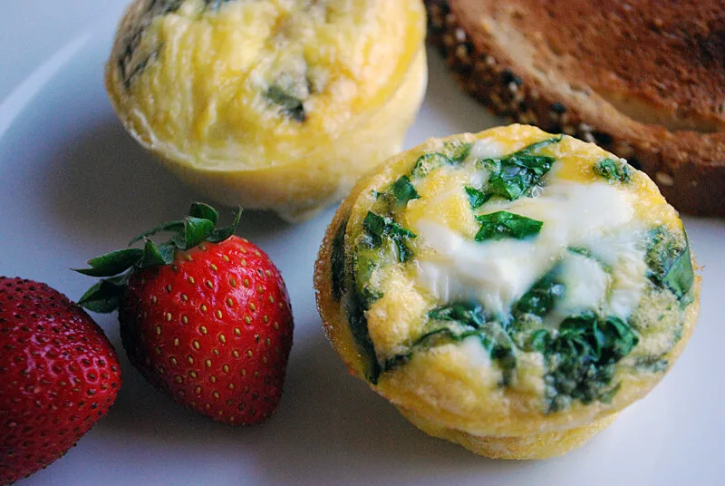 Mini frittatas recipe using muffin tins