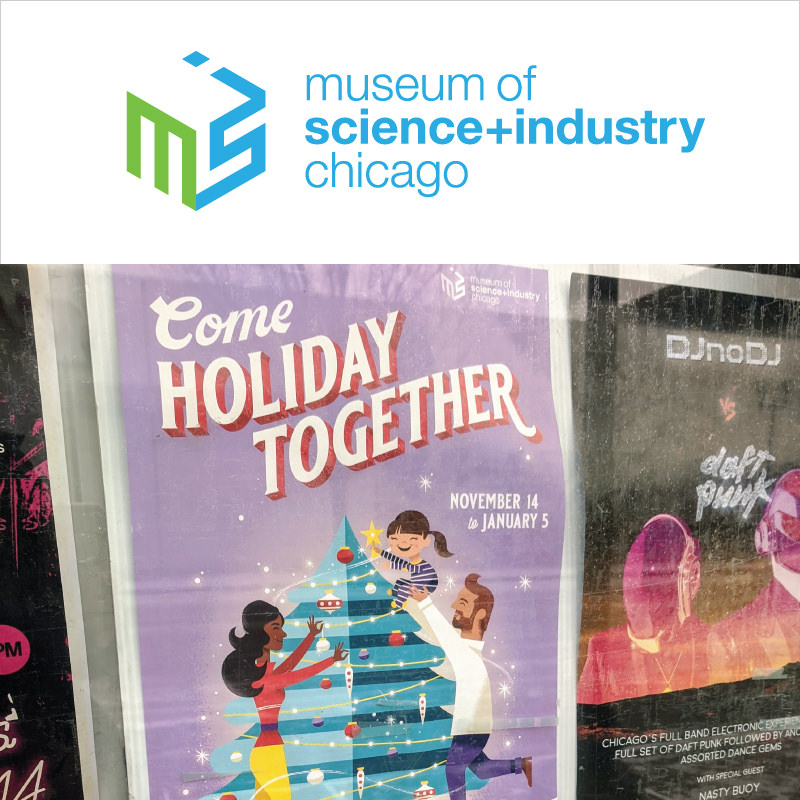 Museum of Science and Industry - strategy for the Christmas Around The World project