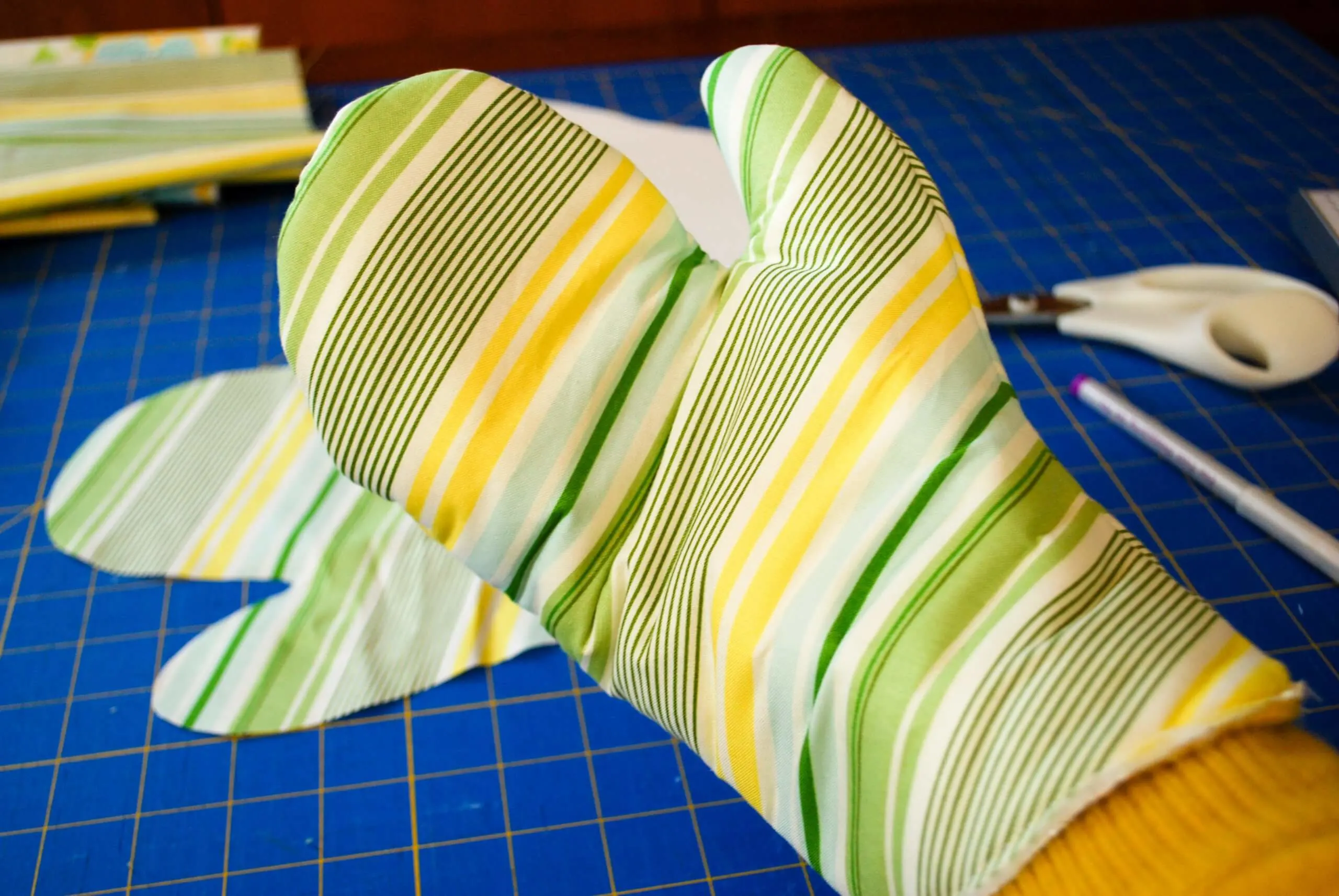 Oven mitt free sewing pattern
