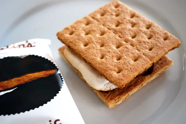 Peanut butter cup smores recipe