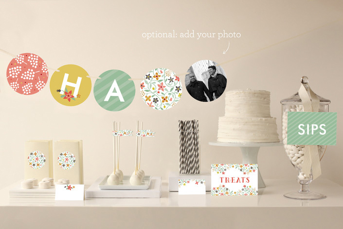 Personalizable Party Decor from @Minted