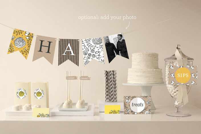 Personalizable Party Decor from @Minted