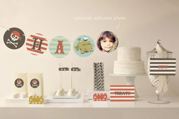 Personalizable Party Decor from @Minted