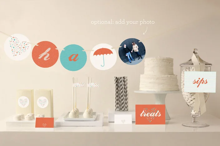 Personalizable Party Decor from @Minted