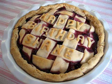 Rubarb pie