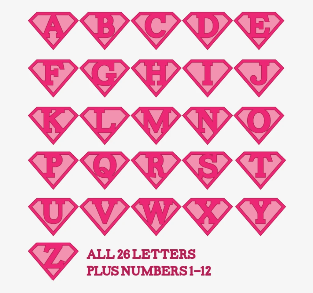 Pink Super Hero Printable Happy Birthday Banner for a Super Birthday Party (also great as an iron-on t-shirt graphic) Pink Super Hero Printable Happy Birthday Banner for a Super Birthday Party (also great as an iron-on t-shirt graphic)