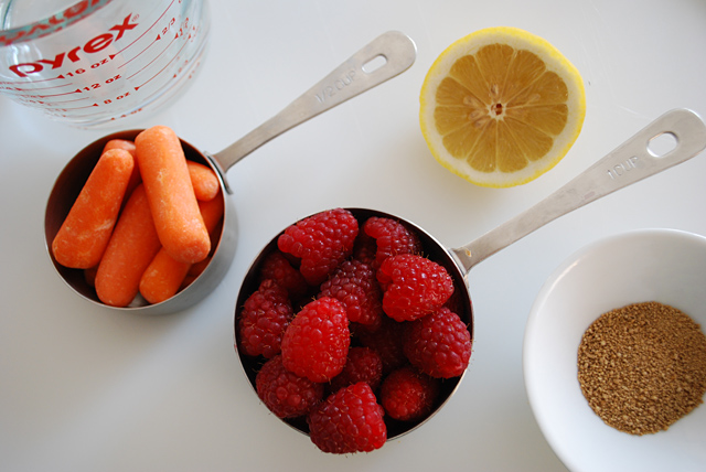 Raspberry Carrot Popsicle Recipe