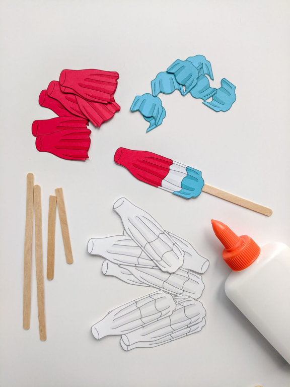 Rocket Pops (Bomb Pops) DIY 4th of July Party Decorations Merriment