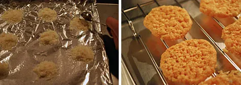 Merriment :: Seared scallop on parmesan crisps easy appetizer