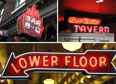 Merriment :: Seattle Neon Signs by Kathy Beymer